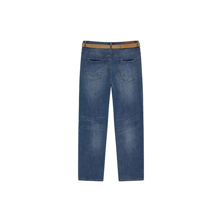 Teenie Weenie Men Jeans Fall Unisex Medium Denim-1
