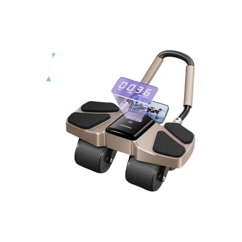 Kaikang New Arrival Four-Wheel Abdominal Roller With Automatic Rebound For Toning And Slimming The Abs Unisex-5