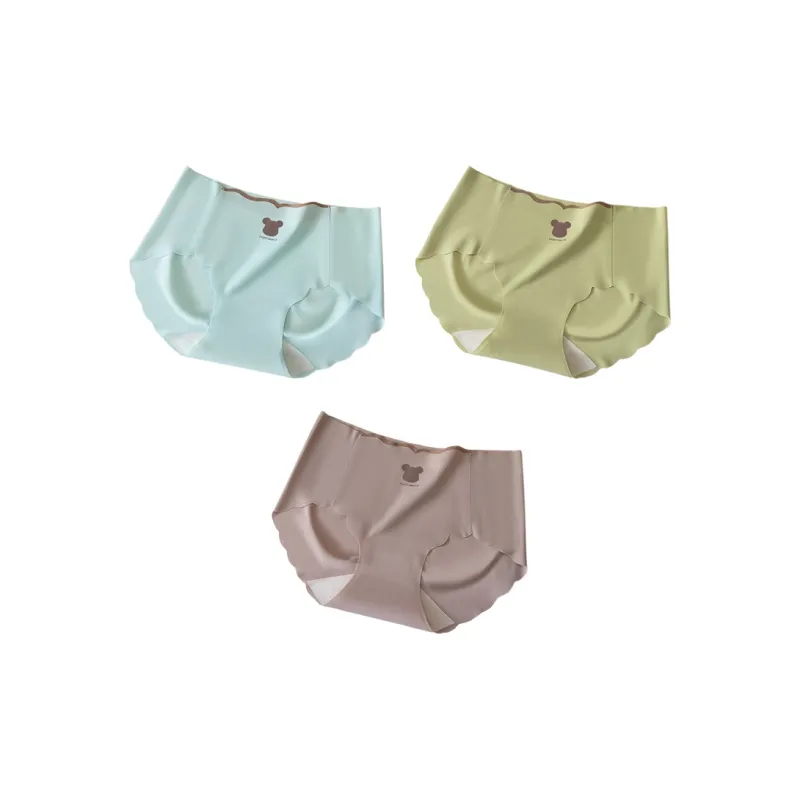 PLANDOO Underpants Women's 3 Pack-8
