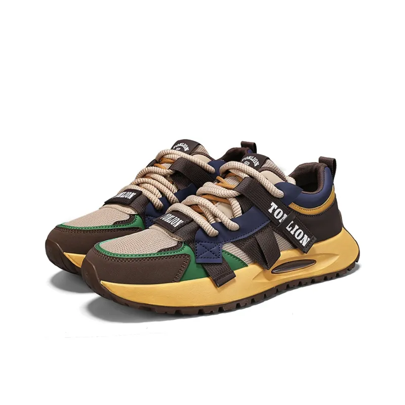 Tonlion Shock Absorbers With Slip Resistant And Abrasion Resistant Properties Low Top Casual Shoes Men's-8