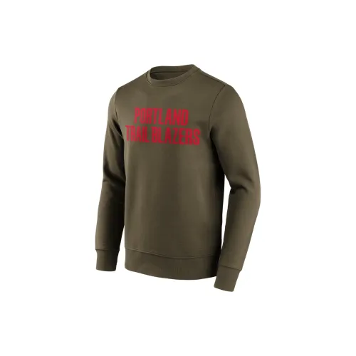 NBA Portland Trail Blazers Sweatshirts Men Brown