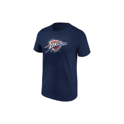 NBA Oklahoma City Thunder T-Shirts Men Blue