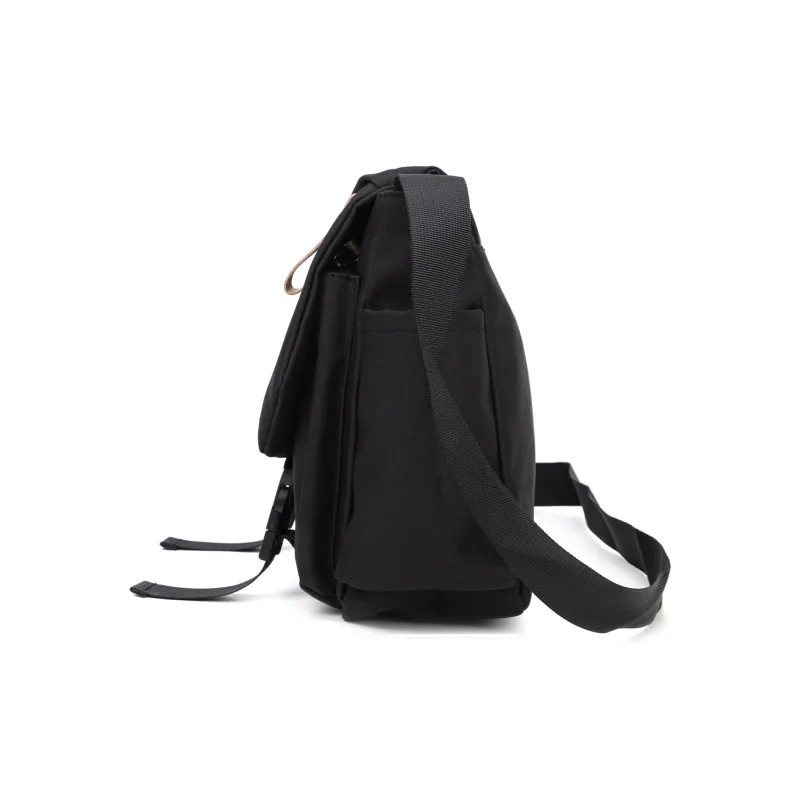 TAKI Commute Travel Lightweight Trendy Versatile Student Crossbody Bag Shoulder Bag Unisex Black/White/Red-9