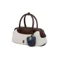 Canvas White+Vintage Denim Earphone Case