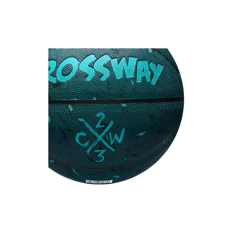 CROSSWAY PU Basketball Peacock Blue Size 6 Training Women's-4