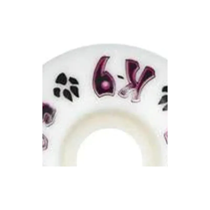 DOGTOWN Skateboard Wheels Land Surfboards 52mm X 92a-White-4