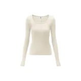 [Standard-Square Collar]Milk White