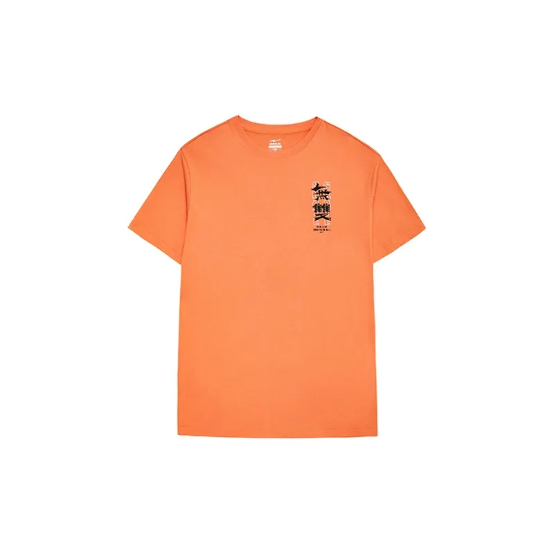Erke T Shirt Men's Soft Light Orange-0