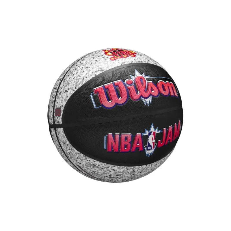 Wilson Synthetic Leather Basketball Black Gray Size 7 Training Unisex-3