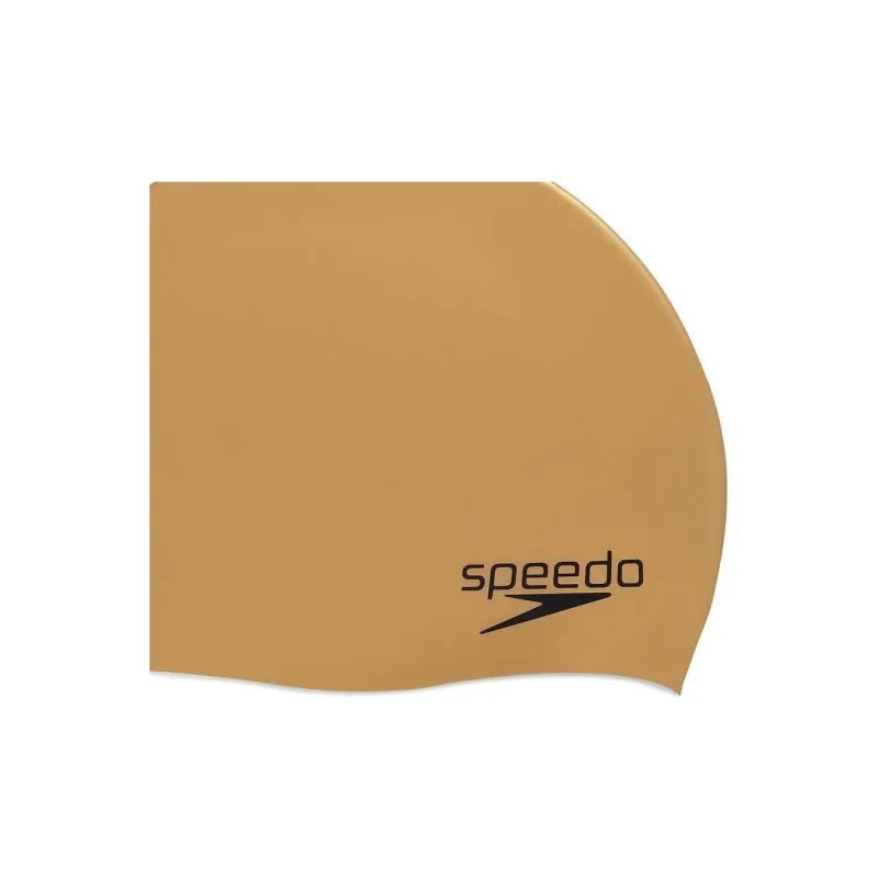 Speedo Swimming Caps Silicone Earth Yellow-2