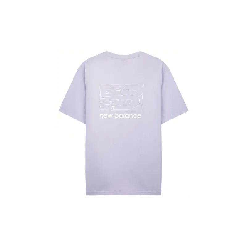 New Balance T Shirts Unisex Purple-1