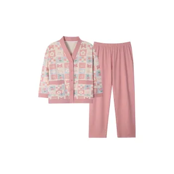 MIIOW Trend Party Series Pajama Set Women's Pink