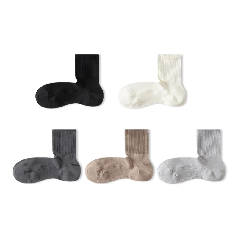 JIAZINI Mid Calf Socks Men's 5 Pack-0