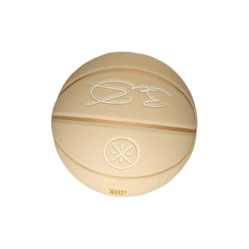 LiNing PU Basketball Beige Size 7 Training Unisex-3