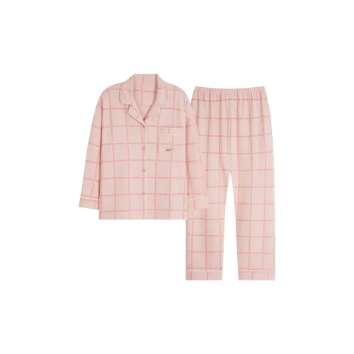 MIIOW Trend Party Series Pajama Set Women's Soft Pink