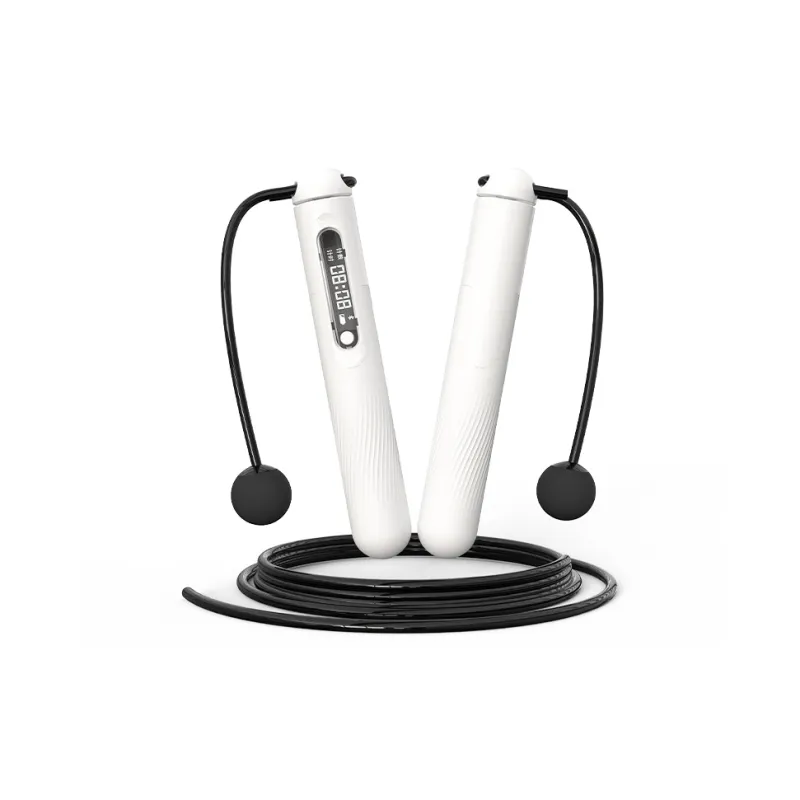 POVIT Fitness Training Smart Counting Jump Ropes Adults PVC+Steel Wire Rope ABS Controller 3m-1