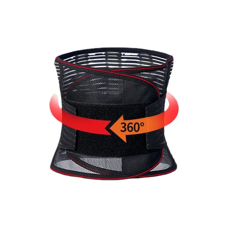 SMVP Back Support Braces Basketball Running Fitness Protective Breathable Unisex-3