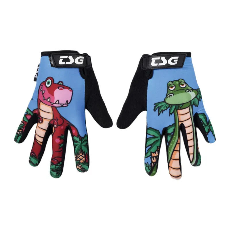 TSG Cycling Gloves Equipment Outdoor Kids' Dinosaur-3
