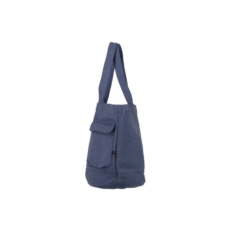 ROOTOTE Recycled Cotton Tote Bag, Shopping Bag, Handbag Women's Denim Blue-1
