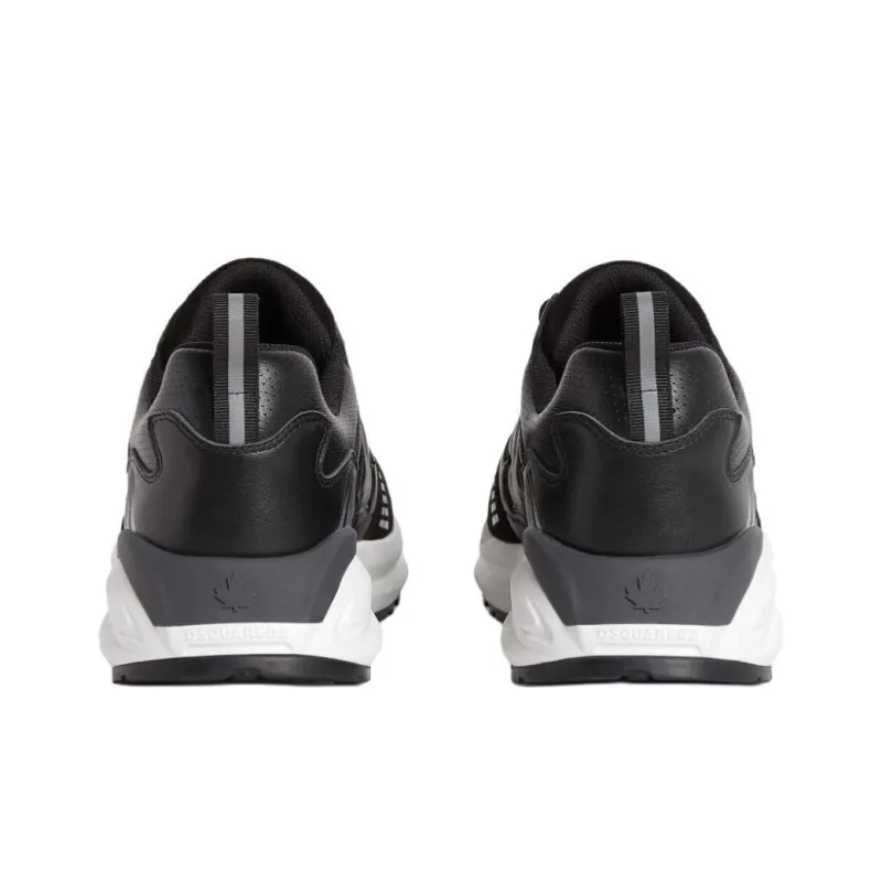 DSQUARED 2 Dash Maple Leaf Quilted Sneakers-3