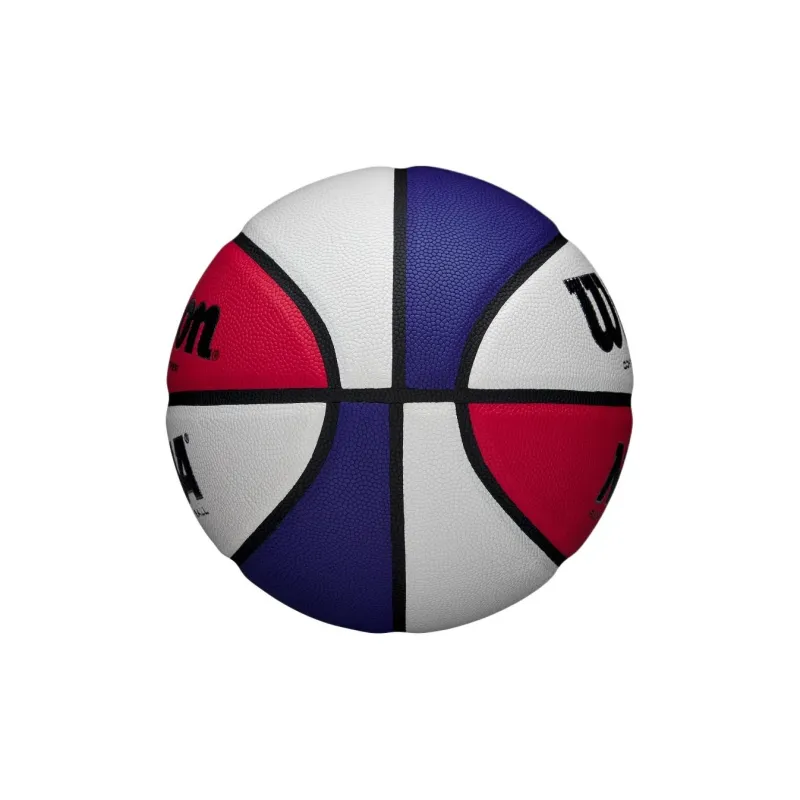 Wilson NCAA Synthetic Leather Basketball Blue White Red Patchwork Size 7 Training-4