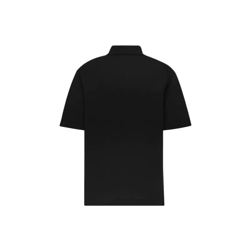 DIOR SS24 Polo Shirt Men's Black-1
