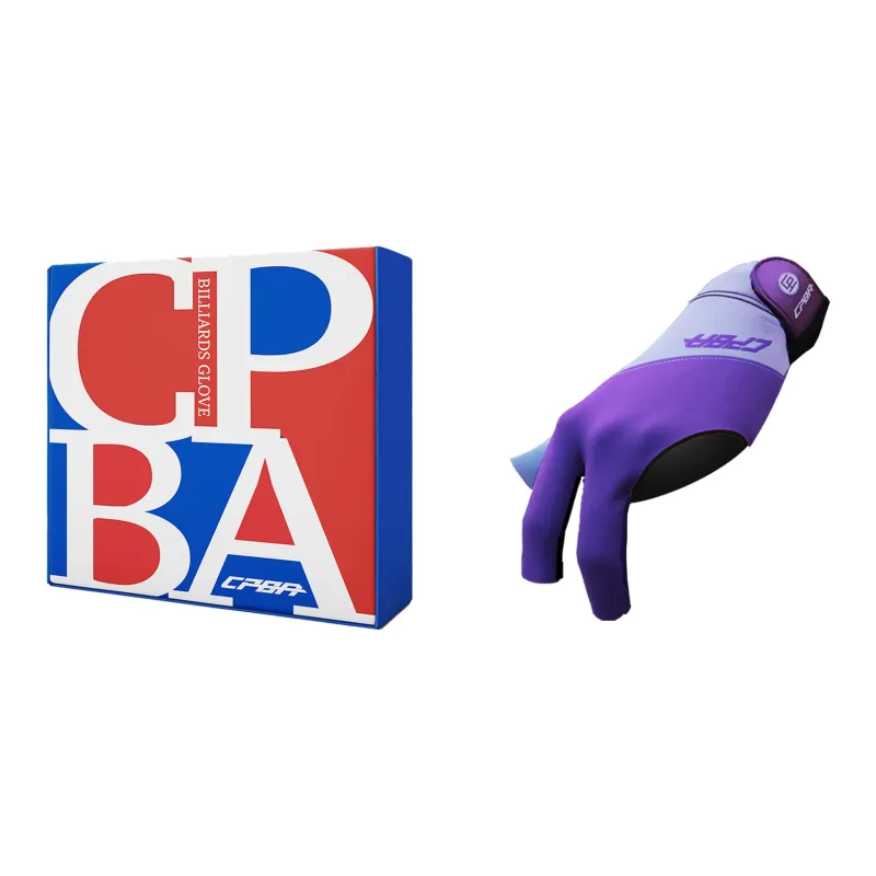 CPBA Billiards Three Finger Gloves Lycra Unisex-17