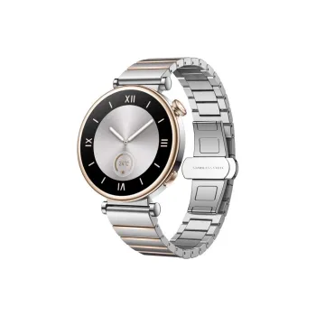 FZRT Watch Bands Original Buckle Metal Stainless Steel Moon Silver Strap Unisex