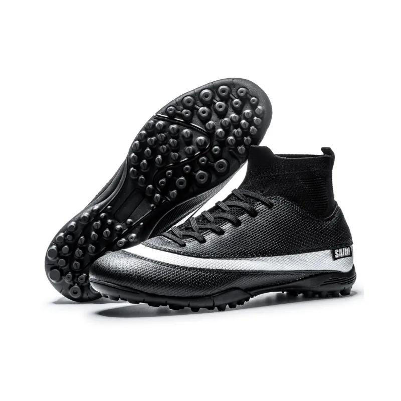 Saibi Slip Resistant, Breathable, Moisture Wicking Soccer Shoes Unisex-11