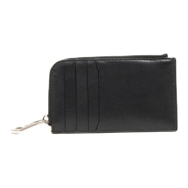 Moncler Cow Leather Wallet Men's Black-2