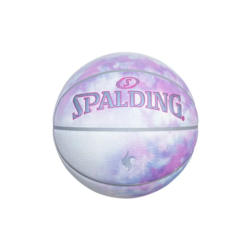 SPALDING Shan Hai Jing Series PU Basketball White Size 7 Reflective Unisex-10