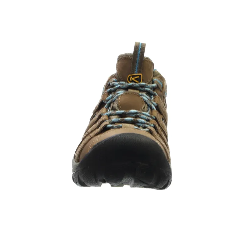 KEEN Voyageur Anti Slip Wear Resistant Low Top Hiking Shoes Women's Brown-2