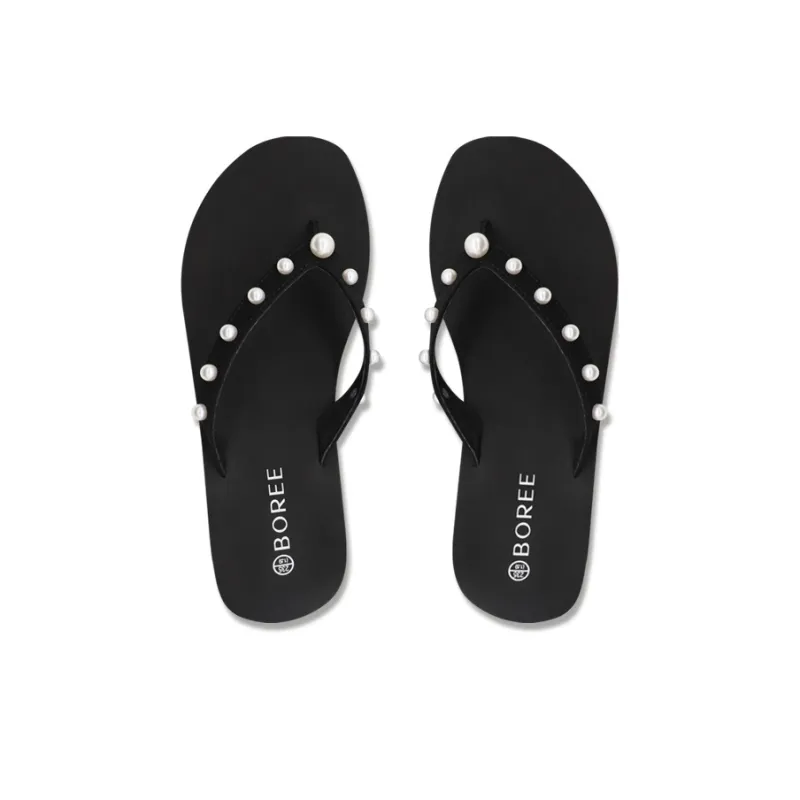 BOREE EVA Flip Flops Women's Black-2