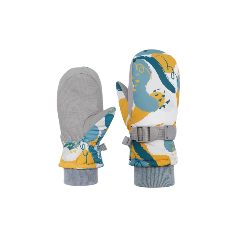 PRIMITIVE WOLF Skiing Mittens Unisex-13