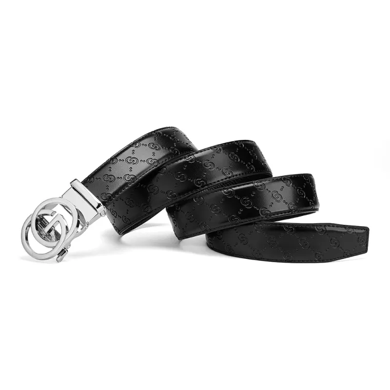 FAIRWHALE Cow Split Leather Leather Belts Men's Multicolor Width 3.5CM-6