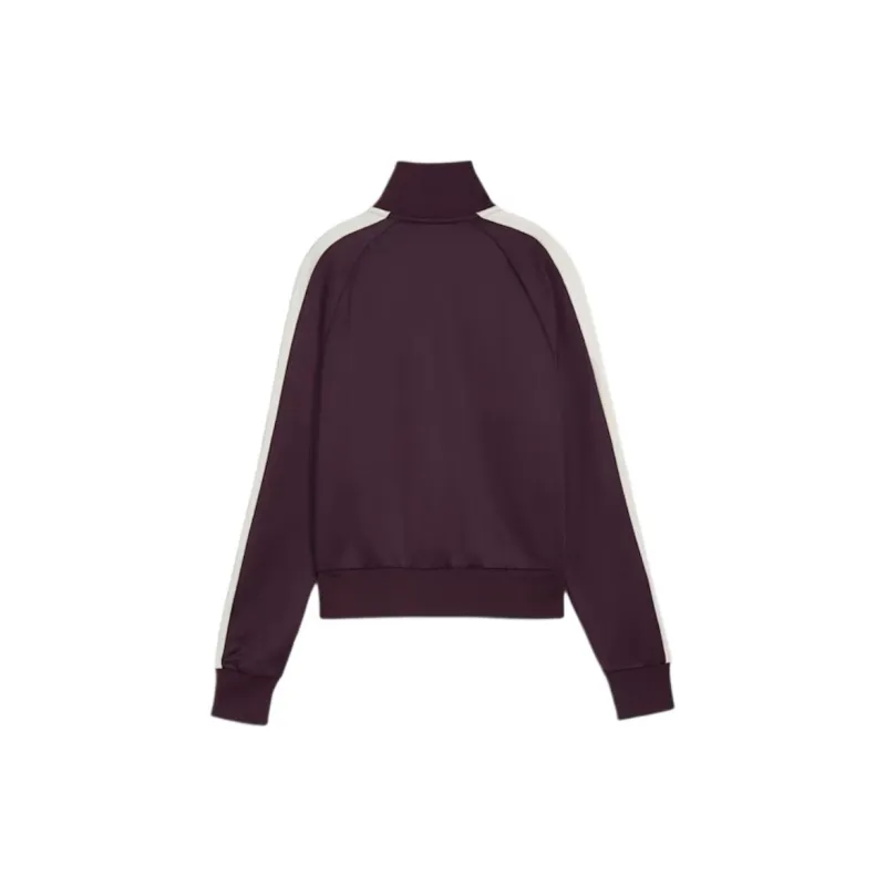 PUMA Iconic T7 Track Jackets Coats Women's Midnight Plum-1