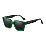 Black Green Frame with Gray Lens
