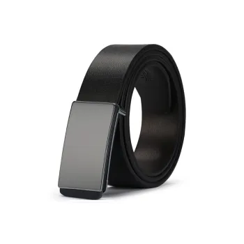 Yalu Preferred Cow Leather Belts Men's Width 3.3cm