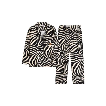 MIIOW Pajama Set Women's Zebra Print