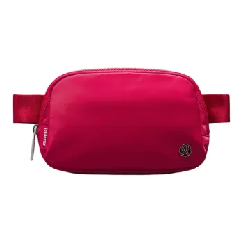Lululemon Recycled Polyester One Shoulder Crossbody Fanny Pack Unisex Red