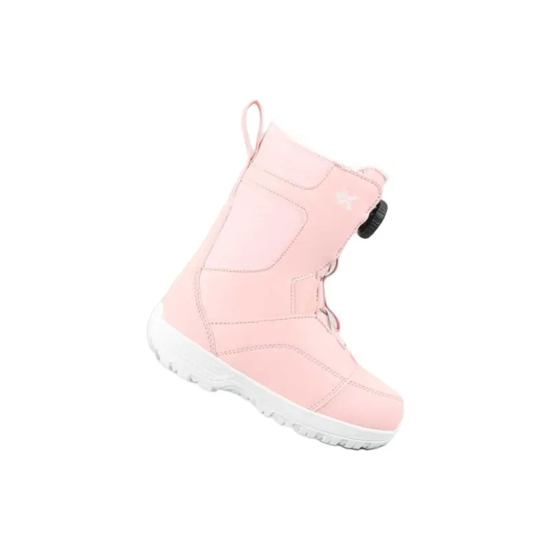 Snow Know The Answer SKTA x CHANRICH Single Snowboard Ski Boots Kids'-3