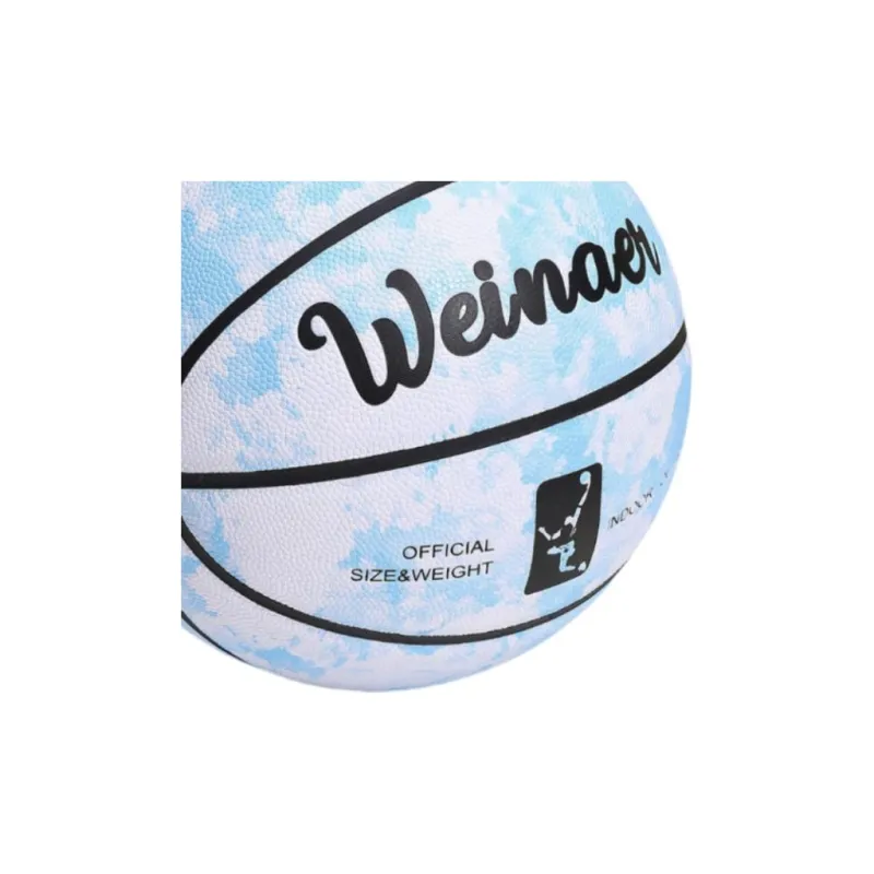 Kaikang PU Basketball Graffiti Blue Training Unisex-2
