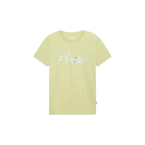 PUMA Live In T-Shirts Women's Pistachio Green