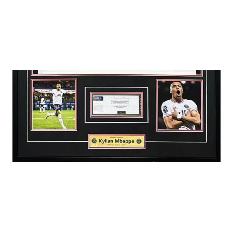 Huayitaojin Jersey Panini Officially Licensed Company Certificate Framed 103x73cm Football Fan Merchandise-4