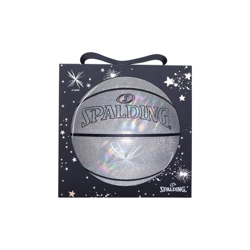 SPALDING Trend Series PU Basketball Silver Pink Size 7 Ball Training Unisex-1