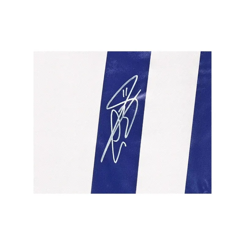 Three For Gareth Bale 16-17 Real Madrid Signed Soccer Apparel Jersey Framed With SA Certificate-3