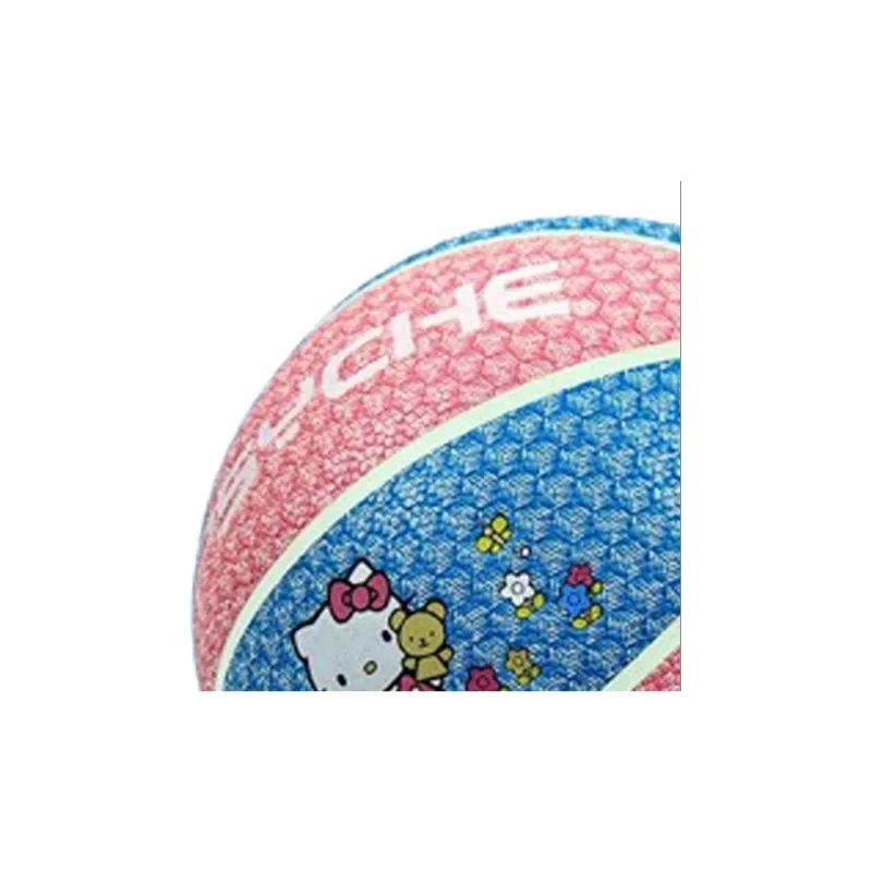PSYCHE PU Basketball Pink Blue Size 3 Training Kids'-1