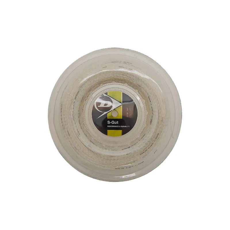 DUNLOP Tennis Racket Strings Synthetic Fiber-1