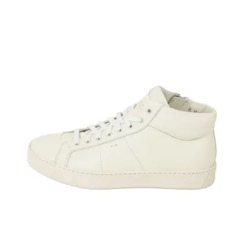 Santoni Mattia High-Top Skateboard Shoes Men's White
