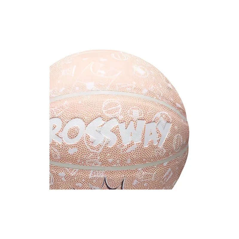 CROSSWAY PU Basketball Light Pink Size 7 Training Unisex-3